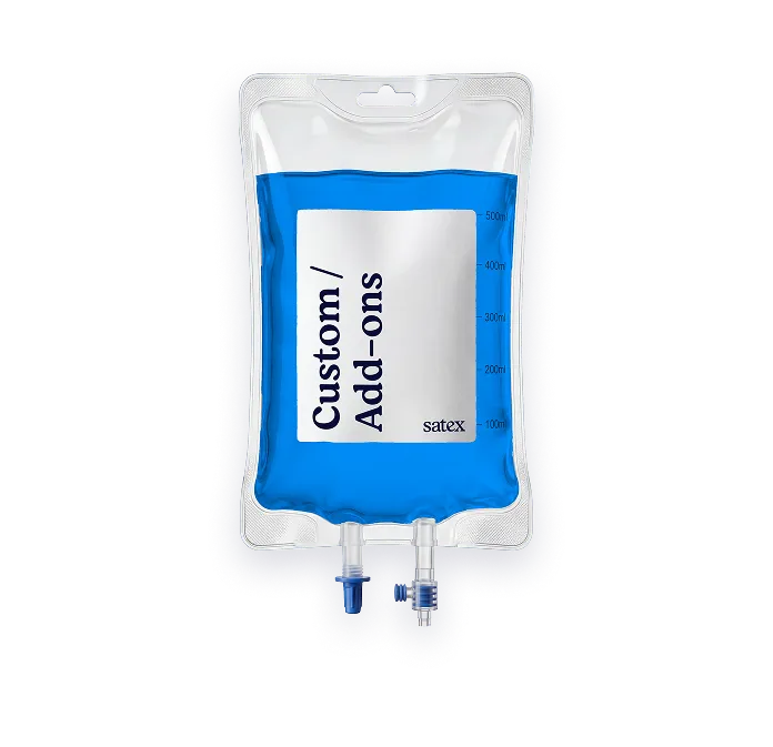 Custom IV add-ons — product visual