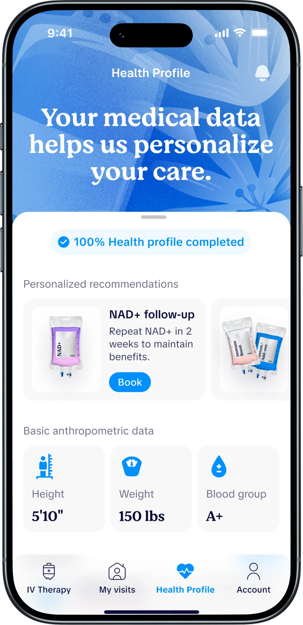 Satex mobile app on a smartphone